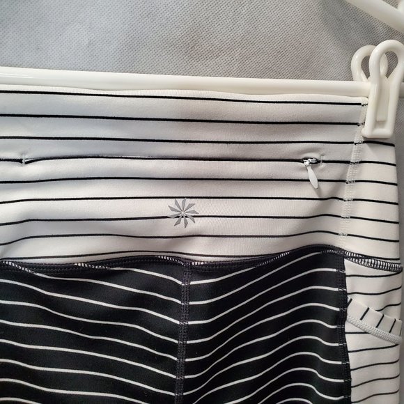 Athleta Striped Cropped Legging XS - Picture 8 of 11
